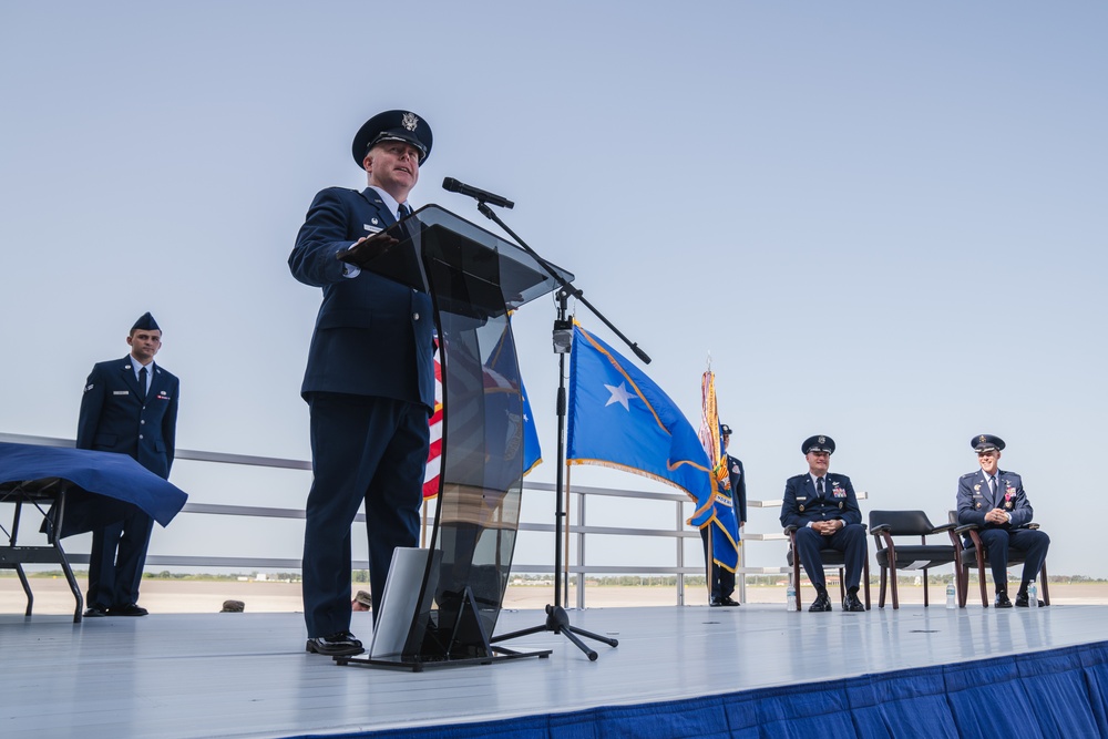 6th Air Refueling Wing change of command