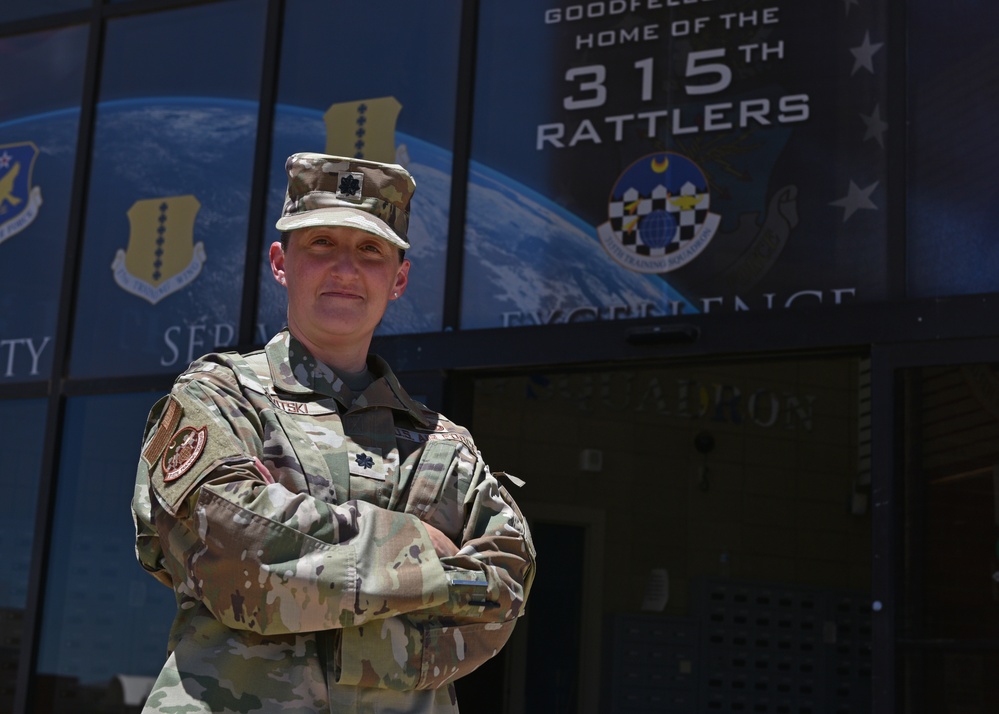 Introducing Lt. Col. Liane Zivitski: 315th TRS commander