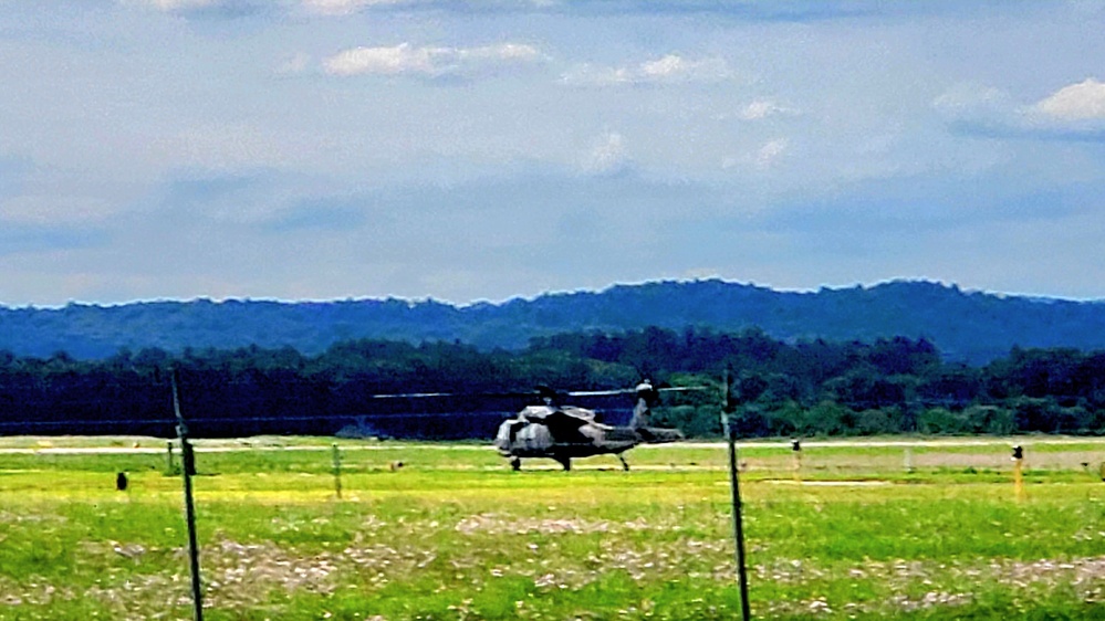 Army UH-60 Black Hawk crews support summer training at Fort McCoy Army UH-60 Black Hawk crews support summer training at Fort McCoy