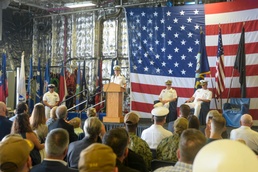 USS Tulsa (LCS 16) Gold Crew Holds Change of Command Ceremony