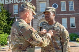 Gen. James C. McConville visits I Corps