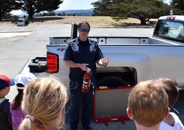 Presidio of Monterey Fire Department trains Cub Scouts in fire safety