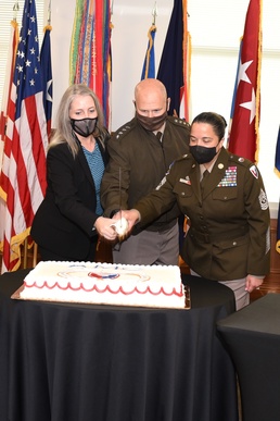 Cutting AMC's 60th Birthday Cake