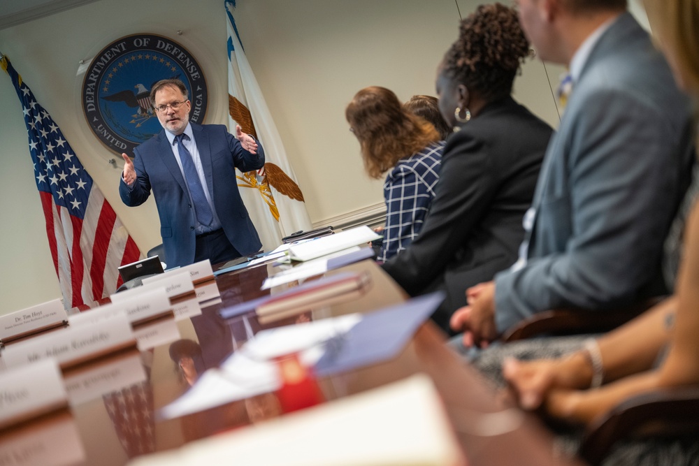 White House Leadership Development Program Fellows Visit Pentagon