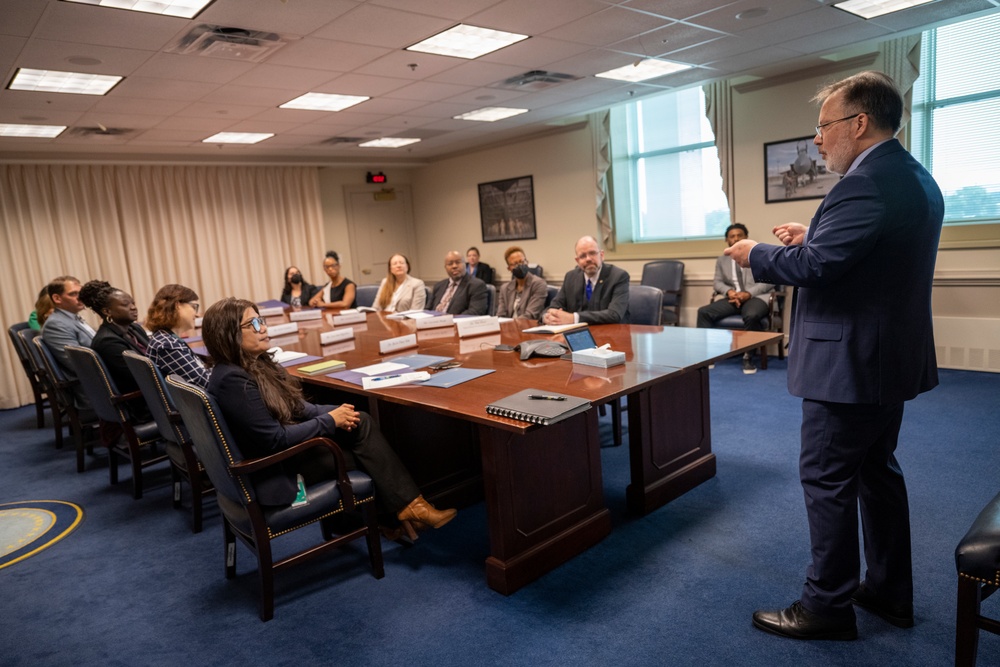 White House Leadership Development Program Fellows Visit Pentagon