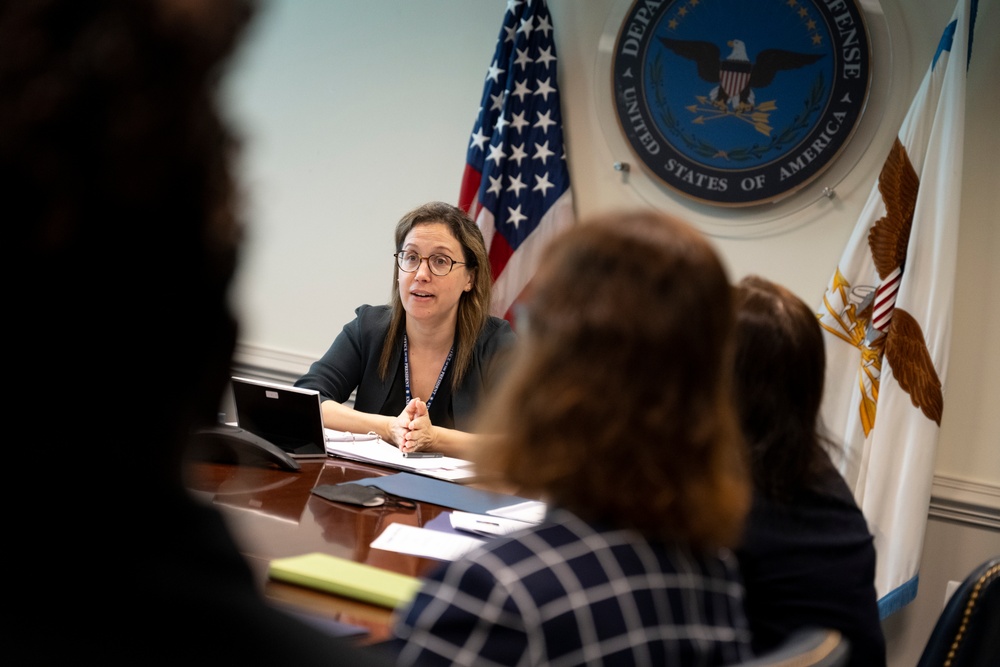 White House Leadership Development Program Fellows Visit Pentagon