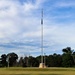 American Flag and Fort McCoy