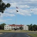 American Flag and Fort McCoy