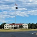 American Flag and Fort McCoy