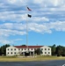 American Flag and Fort McCoy