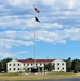 American Flag and Fort McCoy