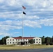 American Flag and Fort McCoy