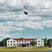 American Flag and Fort McCoy