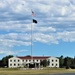 American Flag and Fort McCoy