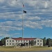 American Flag and Fort McCoy