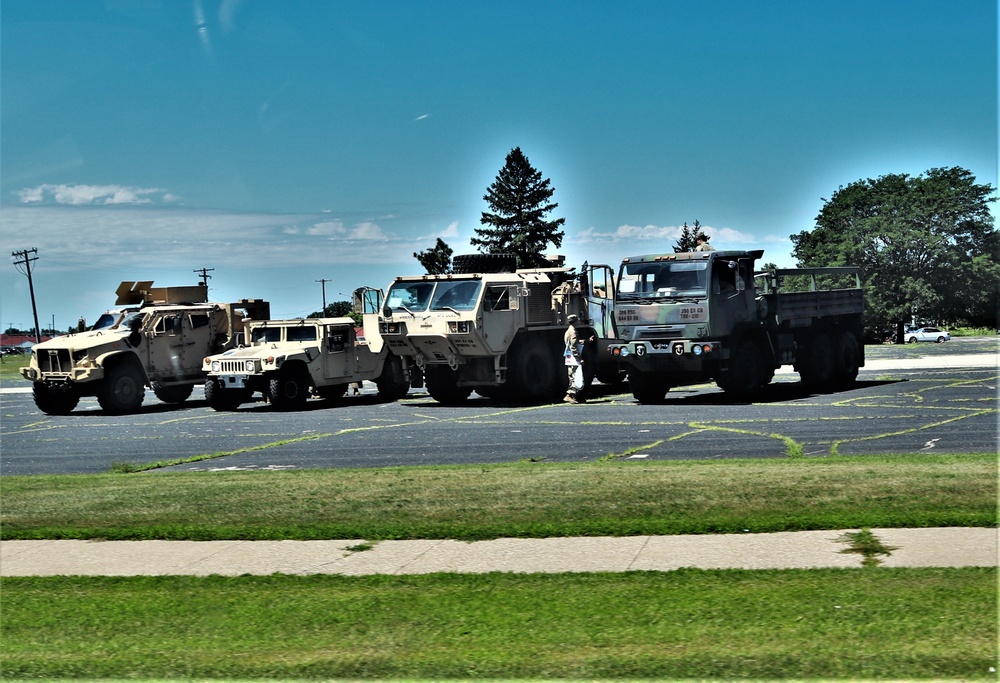 July 2022 training operations at Fort McCoy
