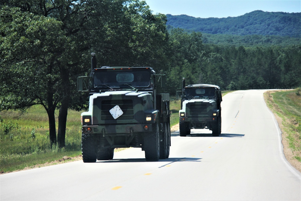 July 2022 training operations at Fort McCoy