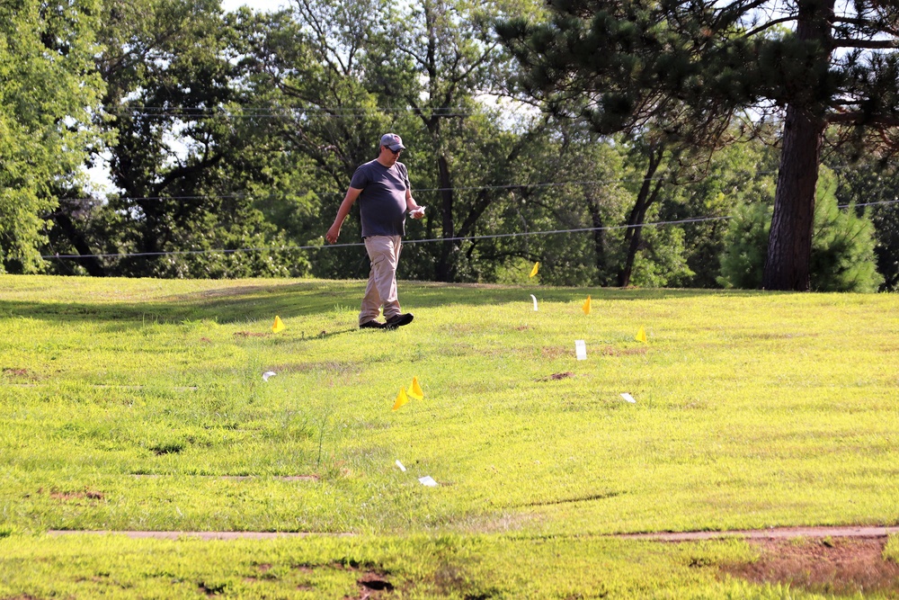 Archaeology team works on special survey on Fort McCoy's South Post