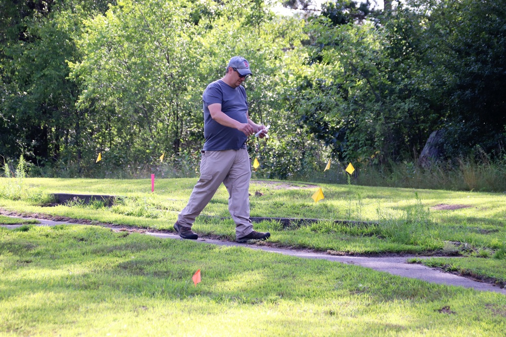 Archaeology team works on special survey on Fort McCoy's South Post