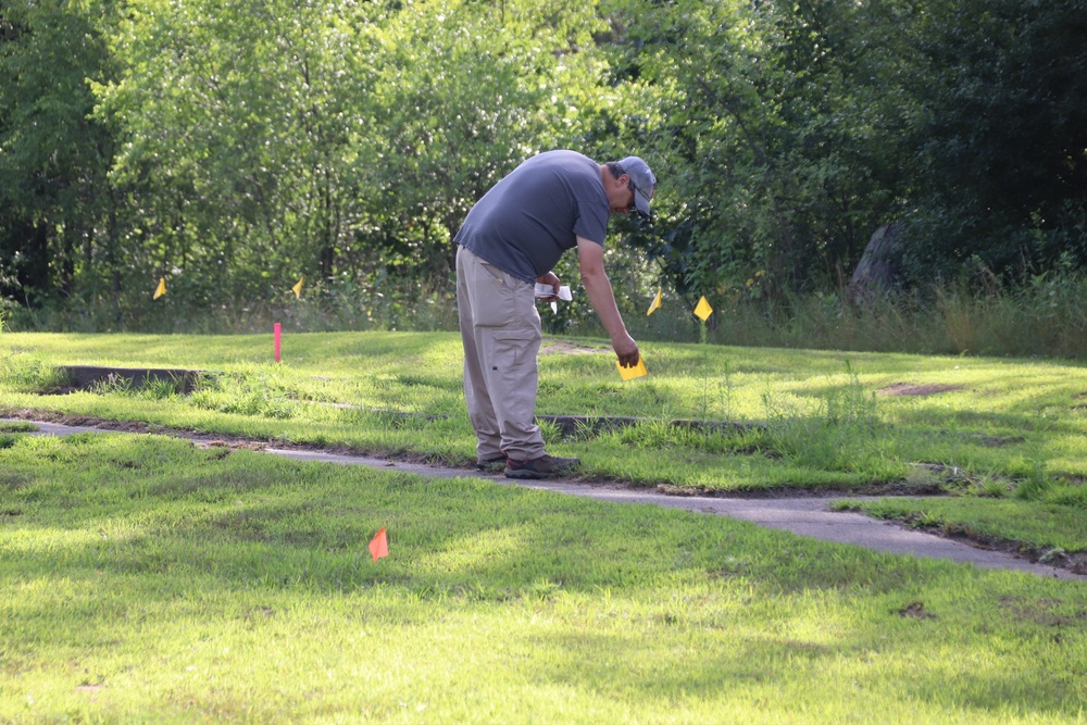 Archaeology team works on special survey on Fort McCoy's South Post