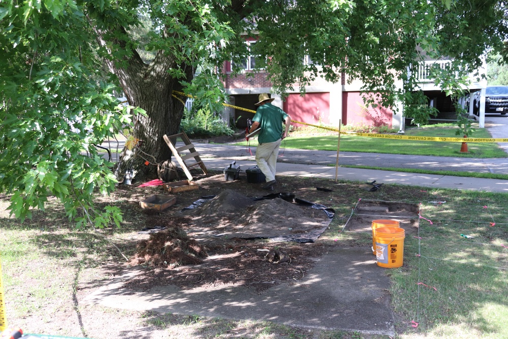 Archaeology team works on special survey on Fort McCoy's South Post