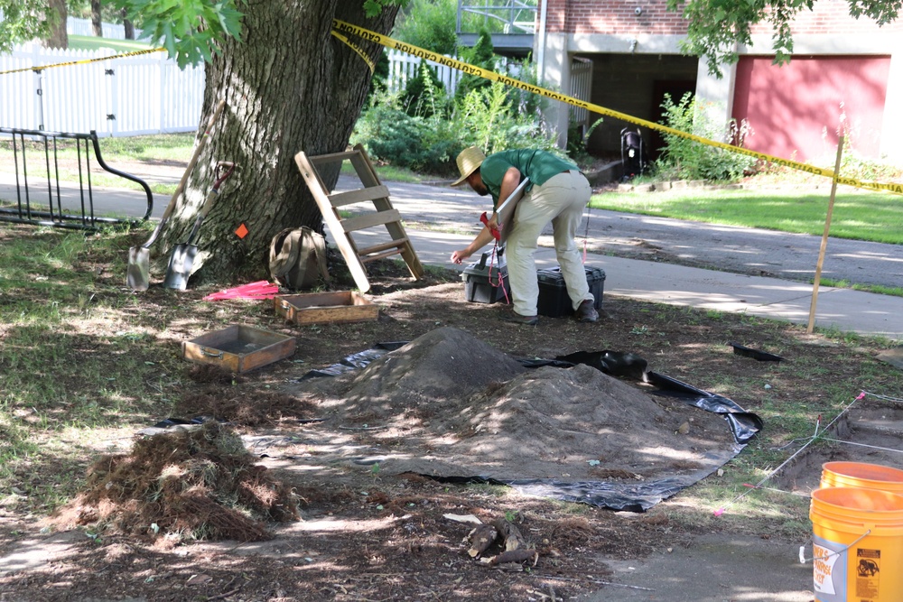 Archaeology team works on special survey on Fort McCoy's South Post