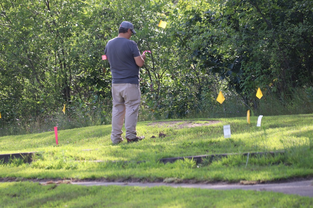 Archaeology team works on special survey on Fort McCoy's South Post