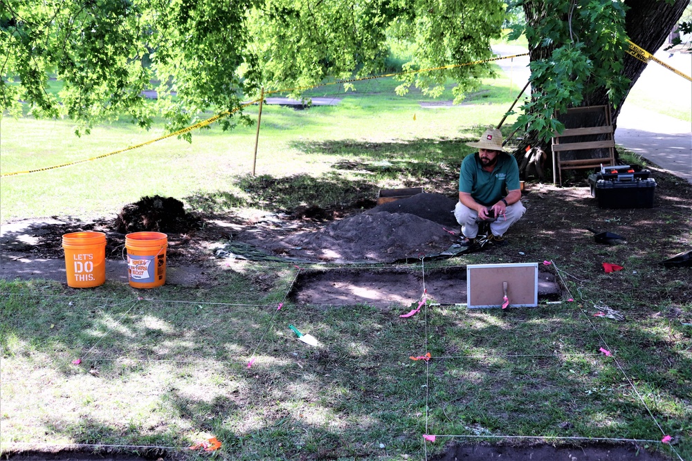 Archaeology team works on special survey on Fort McCoy's South Post