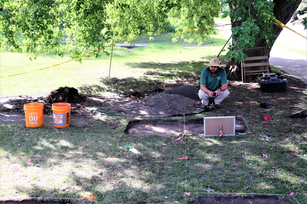 Archaeology team works on special survey on Fort McCoy's South Post