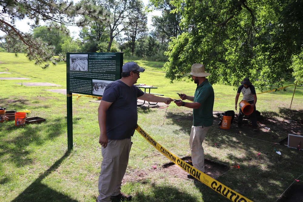 Archaeology team works on special survey on Fort McCoy's South Post