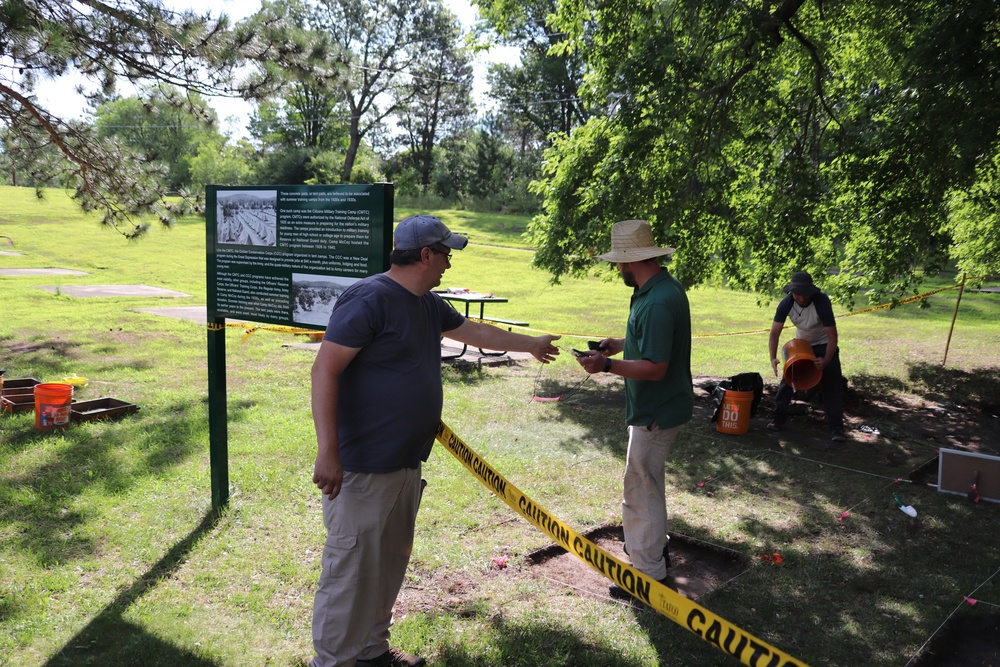 Archaeology team works on special survey on Fort McCoy's South Post