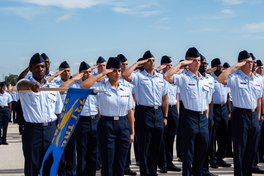 322nd Training Squadron Basic Military Training Graduation