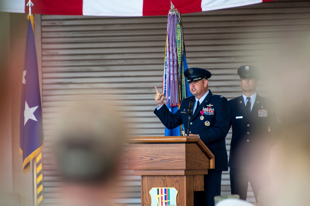 60th Air Mobility Wing change of command