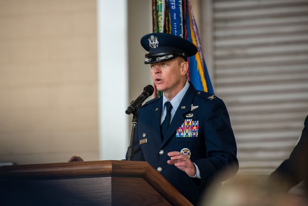 60th Air Mobility Wing change of command