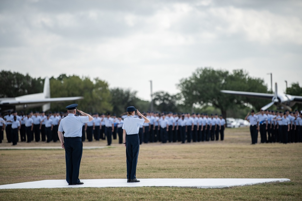 322nd Training Squadron Basic Military Training Graduation