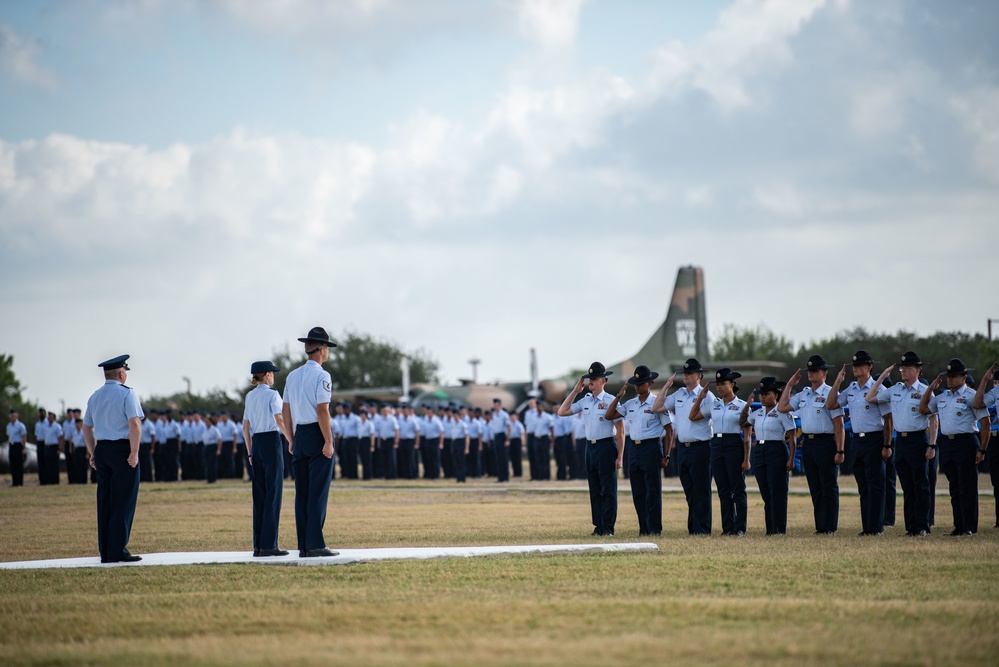 322nd Training Squadron Basic Military Training Graduation