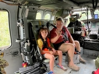 W.Va. Guard aviation team performs rescue operations for a dozen Kentuckians during initial response to severe flooding