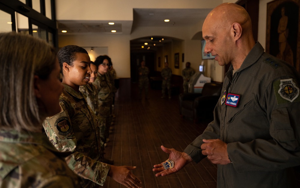 Luke AFB officials showcase mission for AETC leadership team visit