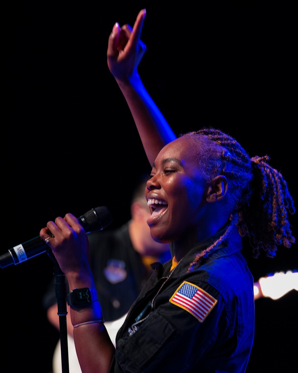 Air Force Band of Flight rocks at the Fraze
