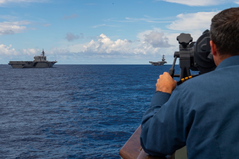 RIMPAC 2022 Fleet Sails in Formation