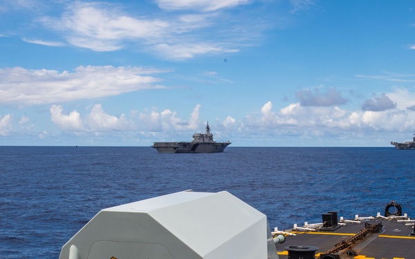 RIMPAC 2022 Fleet Sails in Formation