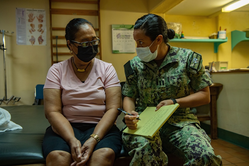 Pacific Partnership 2022 Provides Physical Therapy Assistance at Balau General Hospital