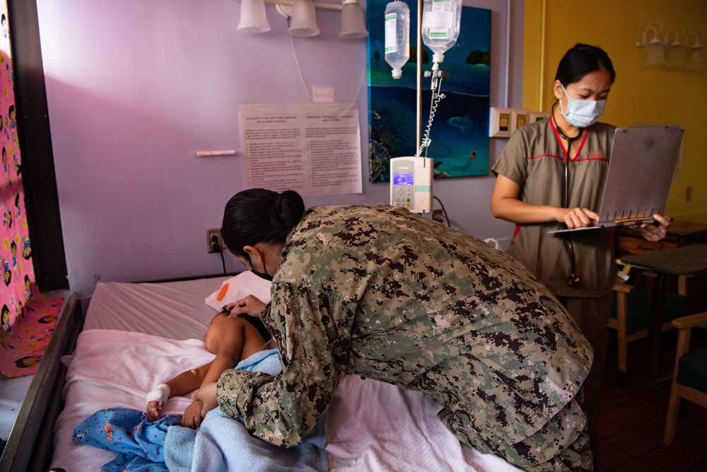 Pacific Partnership 2022 Provides Medical Care at Balau General Hospital