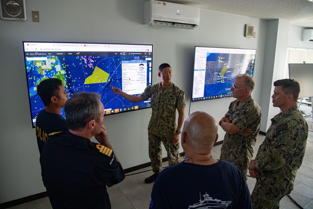 Pacific Partnership 2022 Leadership Tour the Bureau of Maritime Security and Fish &amp; Wildlife Protection in Palau