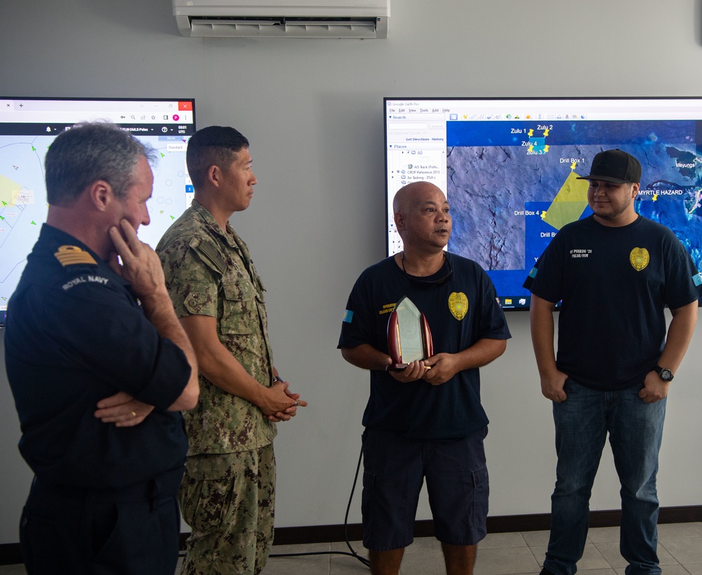 Pacific Partnership 2022 Leadership Tour the Bureau of Maritime Security and Fish &amp; Wildlife Protection in Palau