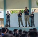 U.S. Pacific Fleet Band performs at the Koror Elementary School in Palau during Pacific Partnership 2022