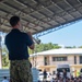 U.S. Pacific Fleet Band performs at the Koror Elementary School in Palau during Pacific Partnership 2022