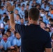 U.S. Pacific Fleet Band performs at the Koror Elementary School in Palau during Pacific Partnership 2022