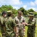 1st Special Forces Group (Airborne) and the Japan Ground Self-Defense Force conduct initial introductions and scouted projected training sites in preparation of Garuda Shield 22’