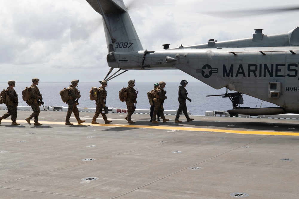 USS Tripoli Flight Operations 29JULY